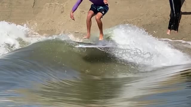 Weird Way To Catch a Wave