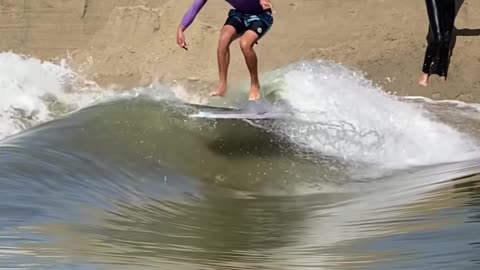 Weird Way To Catch a Wave