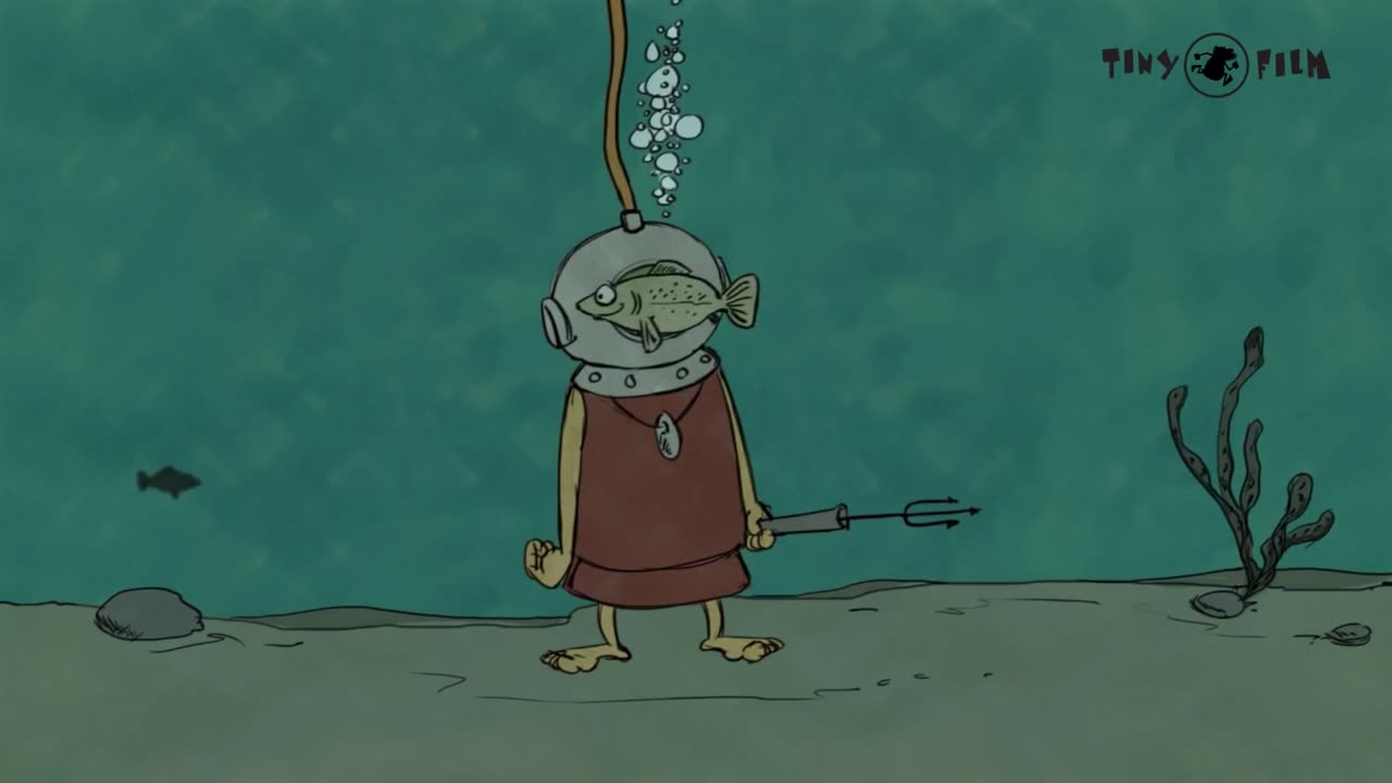 Originalos tiny film || Before diving || Funny cartoon