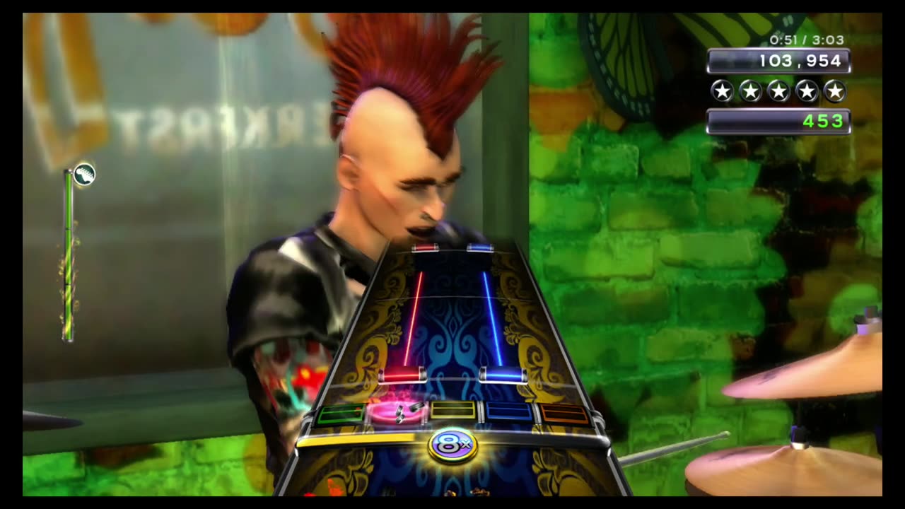 Rock Band 3 - Outer Space | Expert Guitar 100% FC [Autoplay]