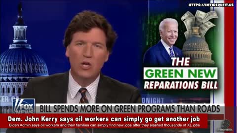 Tucker Carlson MAULS Biden's $2 Trillion Plan