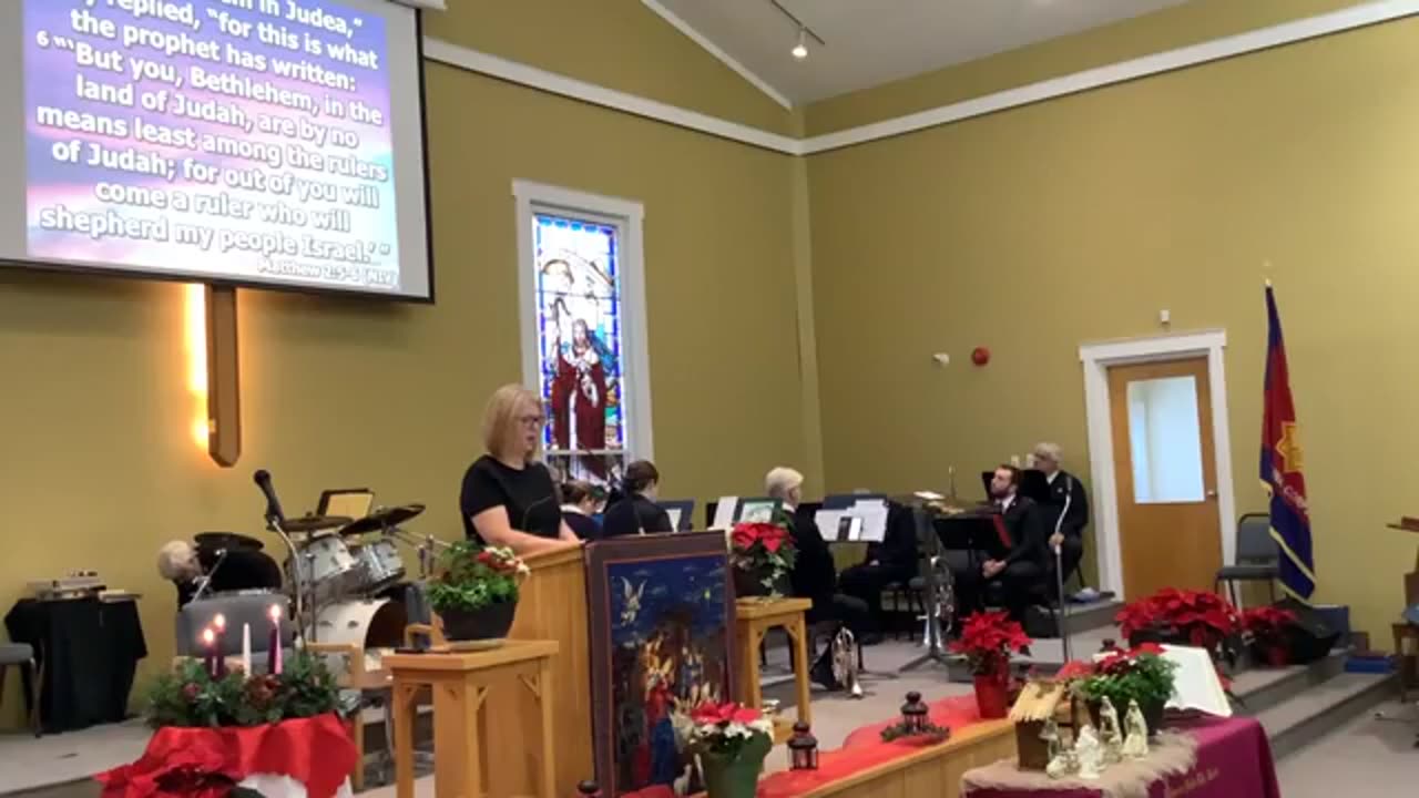 December 17th Sunday Service - Georgina Community Church of the Salvation Army