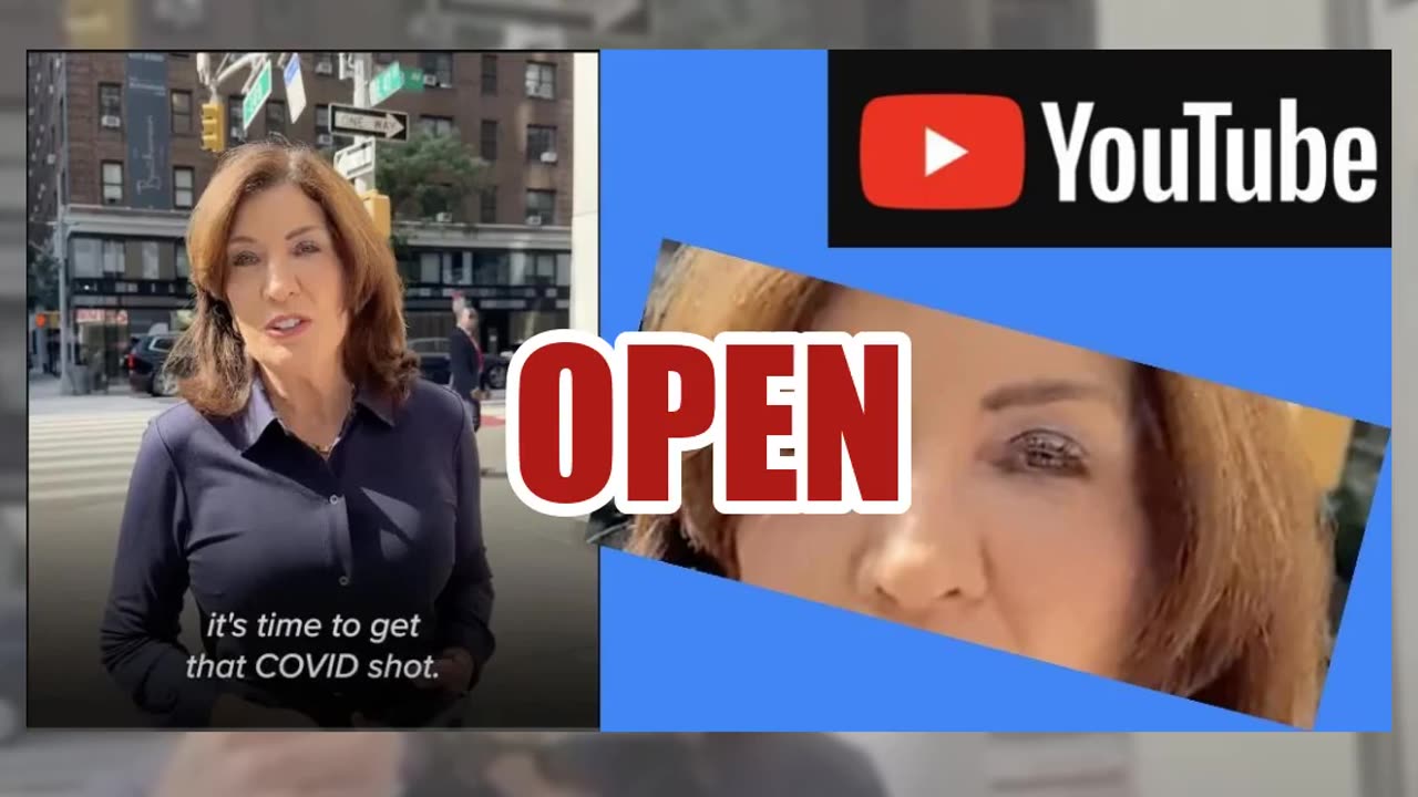 Fact Check: ALTERED Video Closes NY Gov. Hochul's Left Eye -- Authentic Video Shows Both Eyes Normal