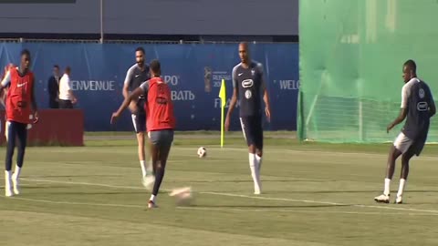 Francuski trening prije finala s Hrvatskom