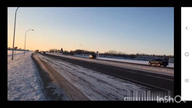 Freedom Convoy 2022 - 'Let It Roll' 'Down The Highway' Ottawa We Are Coming