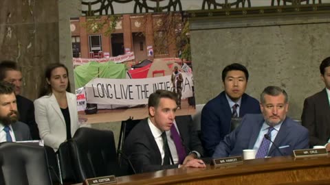 SENATOR Hawley Calls Out Democrat Witness Who Refuses to Condemn Antisemitic Rhetoric