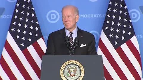 Joe Biden delivers remarks to DNC members at their winter meeting