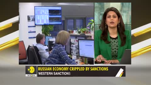 Russian economy crippled by Western sanctions