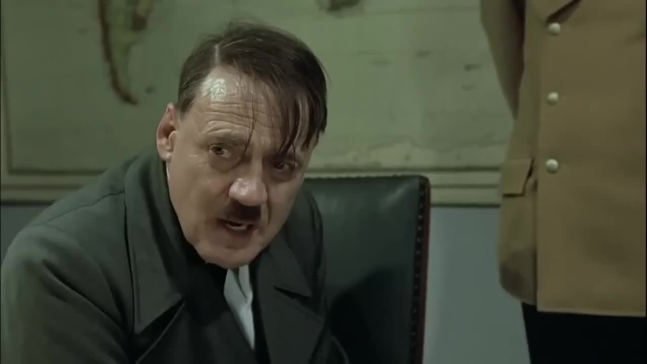 Hitler finds out about Trumps Nazi rallies in the future