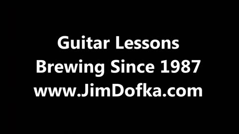 Dofka Guitar Lessons - Neo Classical Pedal Point Exercise 1