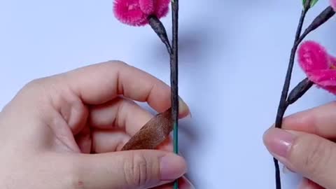 Super simple artificial flower, tutorial