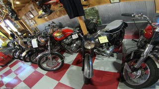 Kansas Motorcycle Museum adventure in Marquette, Kansas