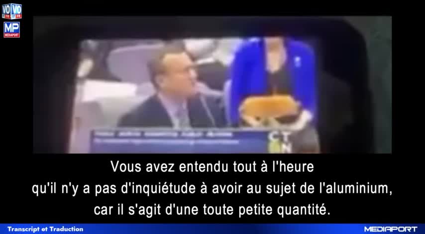 AU SECOURS !!! INJECTION A BASE D'ALUMINIUM MAIS D'UNE TOUTE AUTRE NATURE !!!