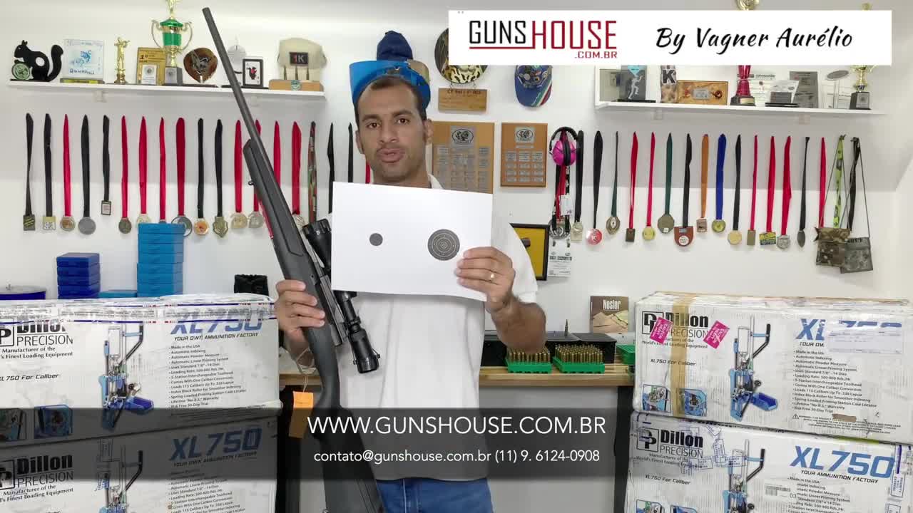 Precisão de fuzil de Caça e de Competição