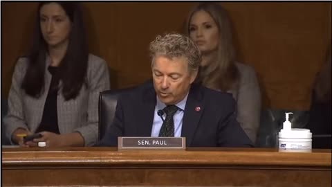 Senate Health Committee Hearing - Senator Rand Paul, Anthony Fauci