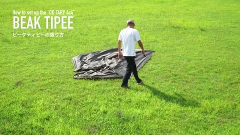 SQUARE tarp tent (beak tipee) [iglo tiipii teepee]