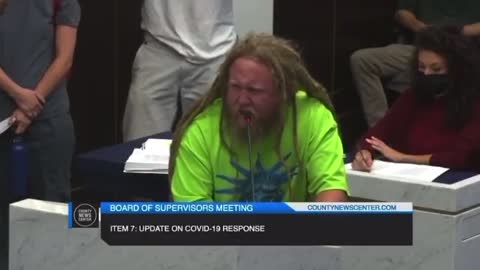 San Diego California Board Of Supervisors Meeting- BOOOOOOOOOOOOM!!!!!!!