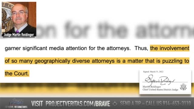 Federal judge orders woman who sued Project Veritas and lost to pay their legal expenses