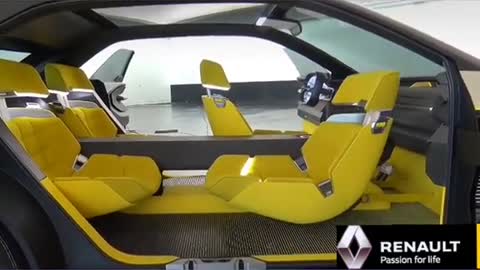 Automobile functional design with a sense of technological future