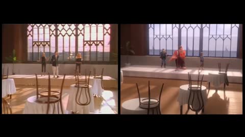 Wreck it Ralph | Rick Astley - side-by-side comparison