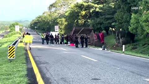 10 Cuban migrants killed in Mexico road accident