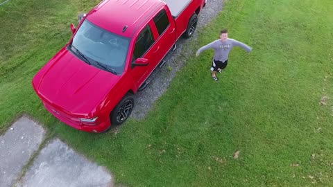 ACTIVE TRAC on Phantom Drone - Raw footage