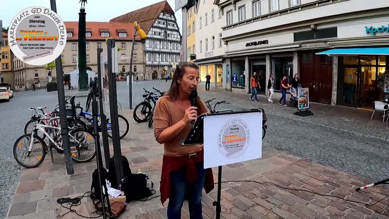 Mahnwache Nr. 148 - in Schwäbisch Gmünd am 13.09.2022