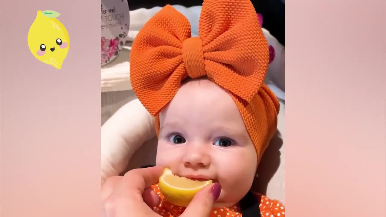 Cute Babies React to Food Compilation Will Make Your Day
