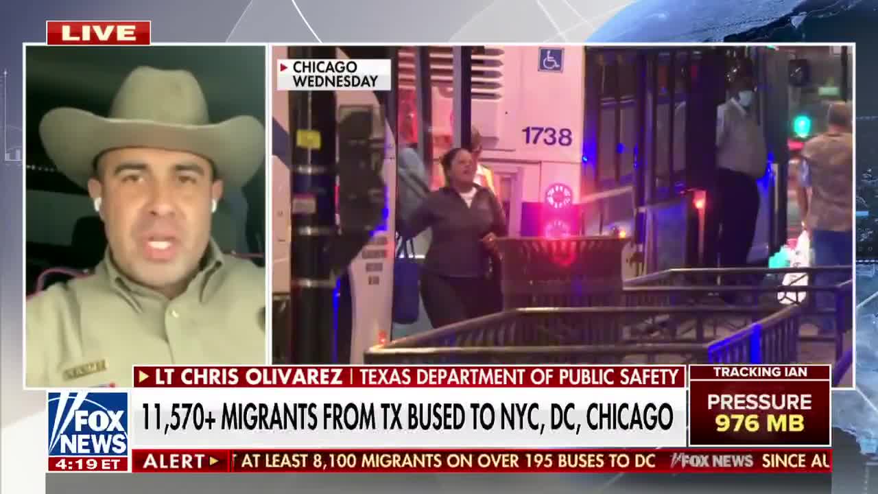 Lt. Chris Olivarez on bussing migrants: Dems only care when they are sent to sanctuary cities