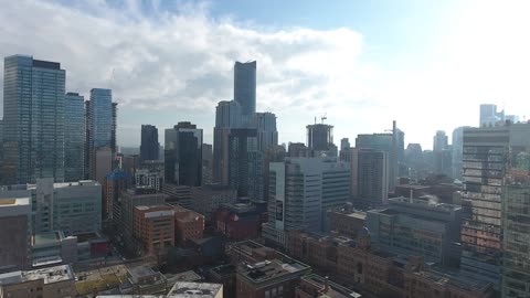 drone Toronto, Canada 4K