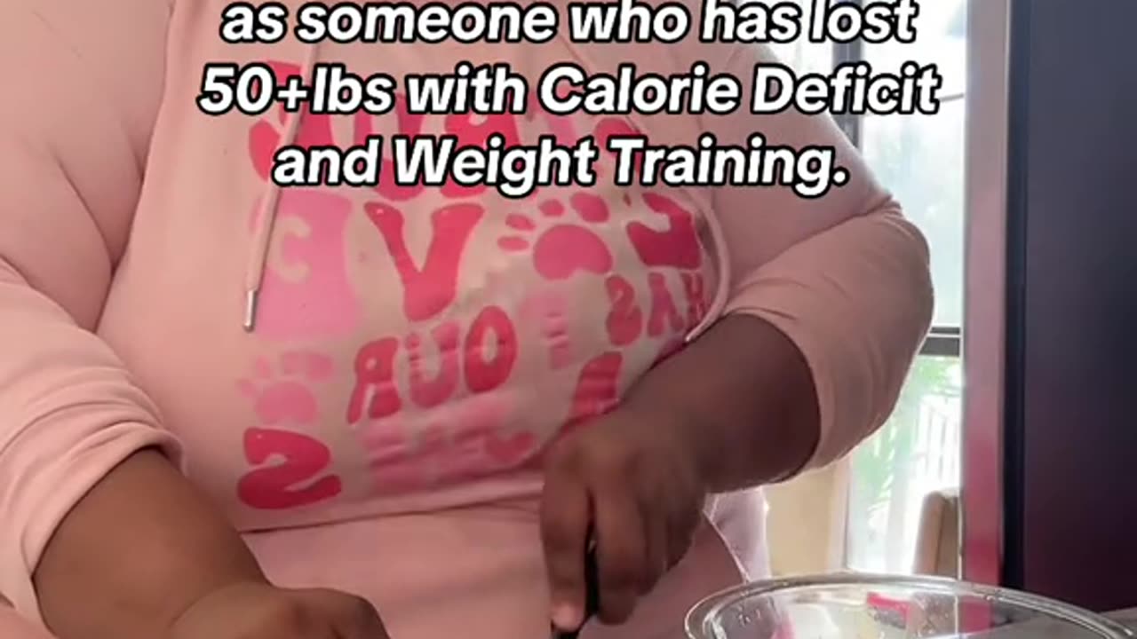 To achieve your ideal weight