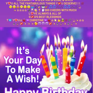 HAPPY BLESSED🎊🥳 BIG 60TH🥳🎉BIRTHDAY WEEK T💙 MY M💜ST AWES💙ME BEAUTIFUL BABY SISTER 😊💖✨✨✨