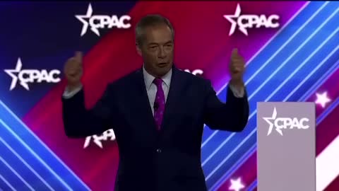 Excellent Speech from Nigel Farage 🇺🇸🇬🇧