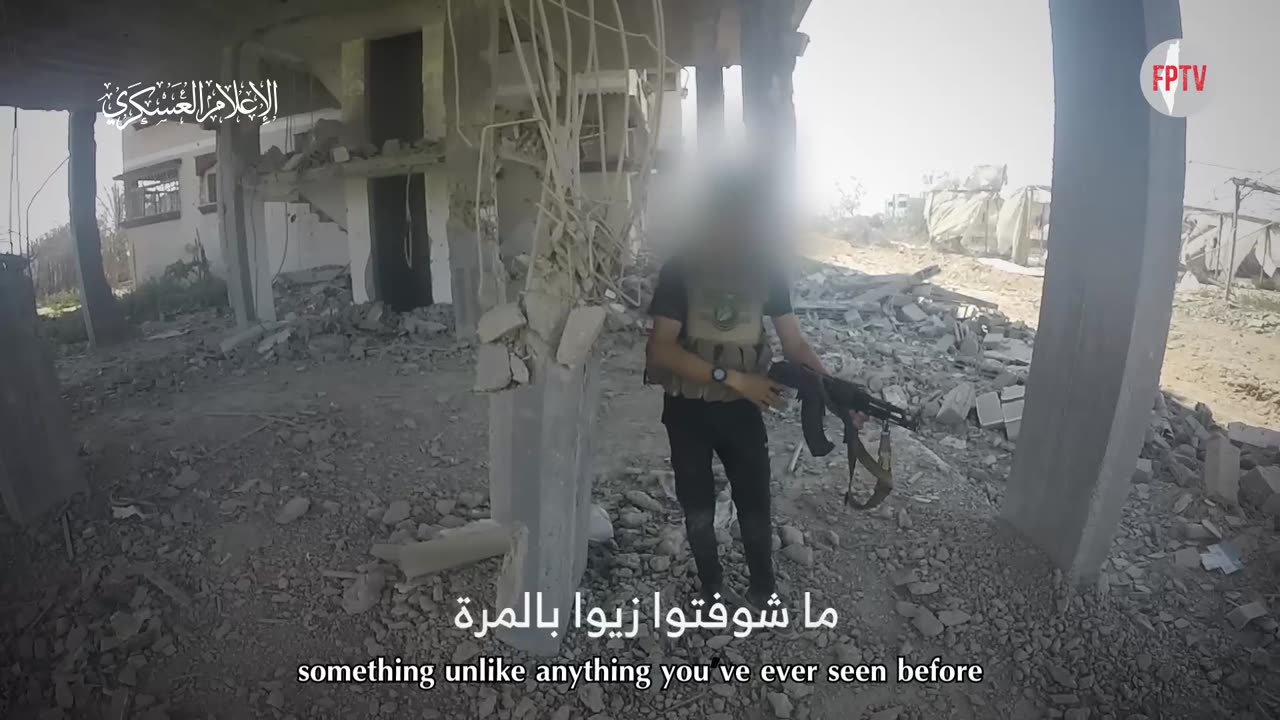 (EN) Al-Qassam Brigades (Hamas) ambush in Tal Al-Hawa, Aug 18, 2024