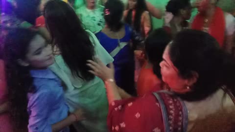 Durga puja DJ danch