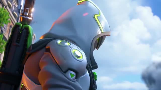 Genji Enters The Battle - Overwatch Hero Showcase