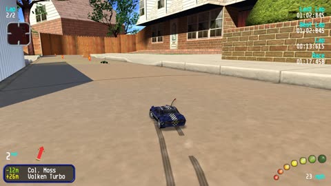 Re-Volt - gamepad(low quality pad, no exp.) vs keyboard(low quality, experienced)