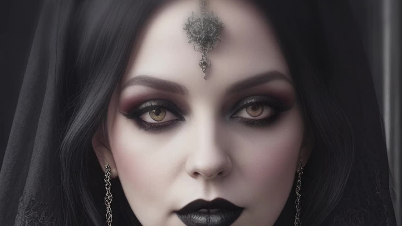 Victorian Gothic | Gothic Queens | Gothic Women | Gothic Girls | Digital Art | AI Art #gothicqueen