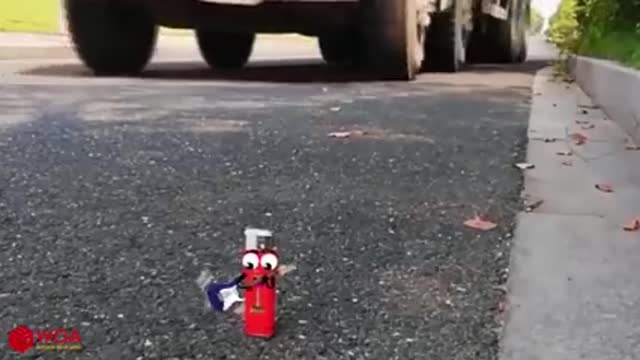 Crushing Crunchy & Soft Things by Car _ Experiment Car vs Coca Cola and Mentos - Woa Doodles