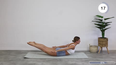 10 Min Fix Your Posture - Pilates Style Daily Routine Stretch & Strengthen