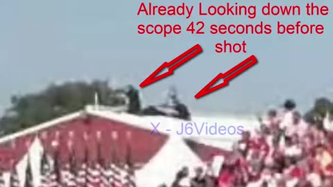 see the video of the counter snipers already in position