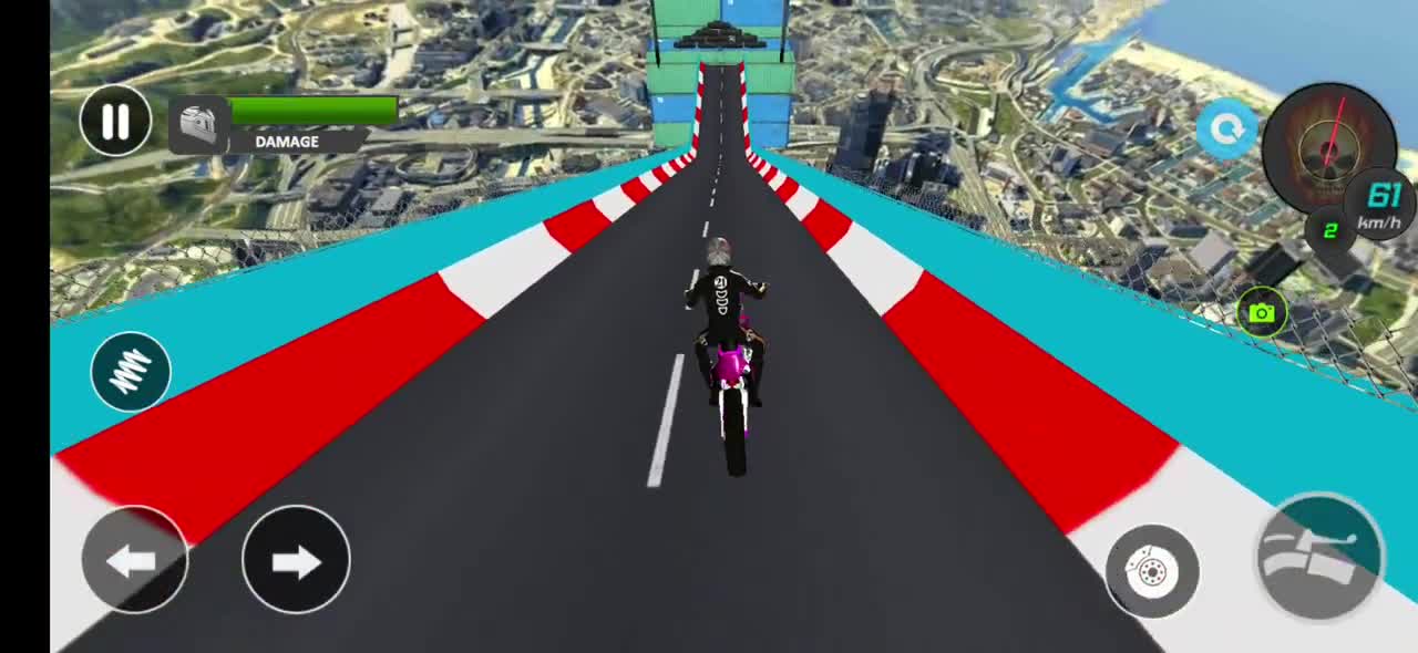 Superhero mega ramp gt bike racing 2021 _ Android Gameplay