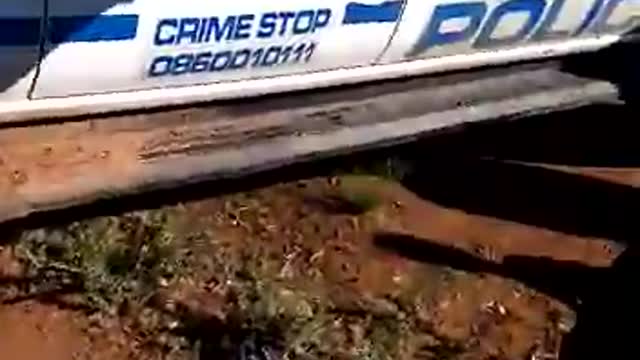 DRUNK COP IN SOUTH AFRICA