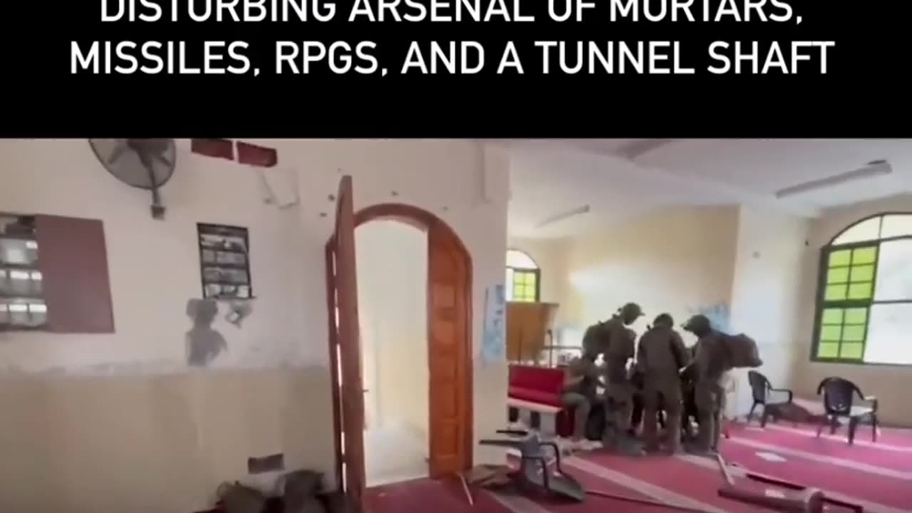 🚀🕌 Israel War | Discovery: Hamas Rocket Arsenal in Gaza Mosque | RCF