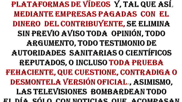 la Organización Mundial contra la Salud declara una pandemia en todo el mundo.