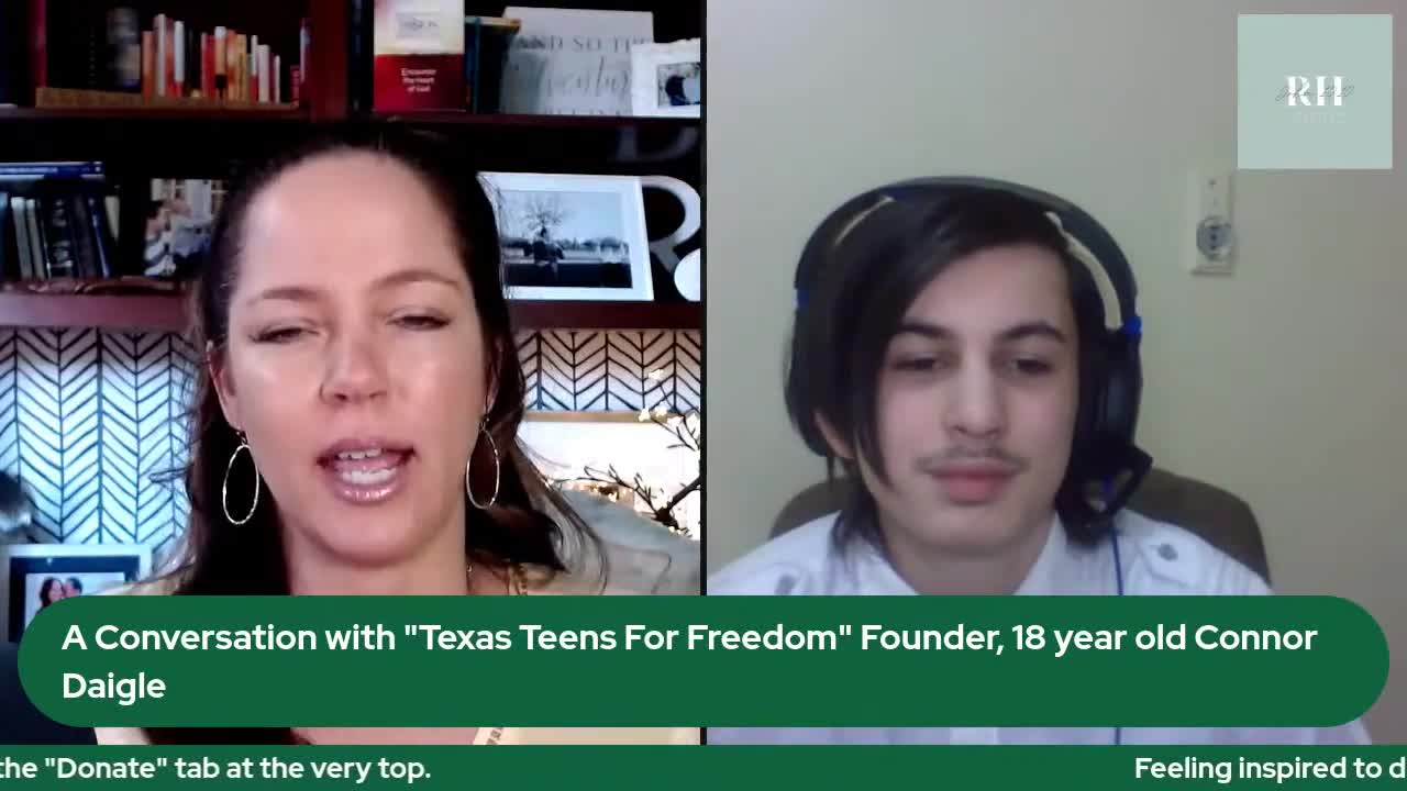 4-5-21 Helping Kids to Care of About Politics, Freedom, & Gov. w/ 18 year old, Connor Daigle