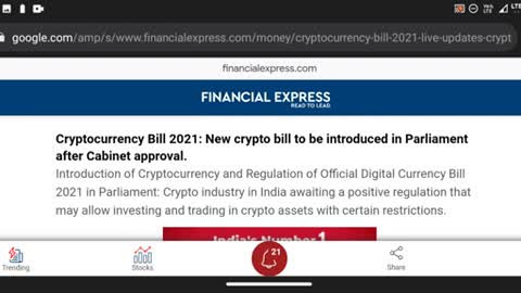 क्या होगा crypto and Bitcoin का india में urgent updates crypto bill India