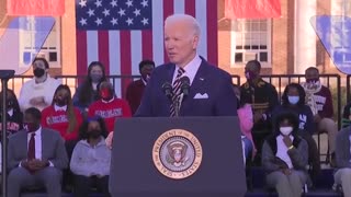 Lyin' Biden Says He Was Arrested In The Civil Rights Movement