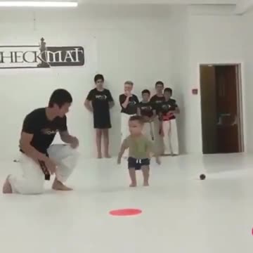 Absolutely nailed it…😜👶🏼🥋