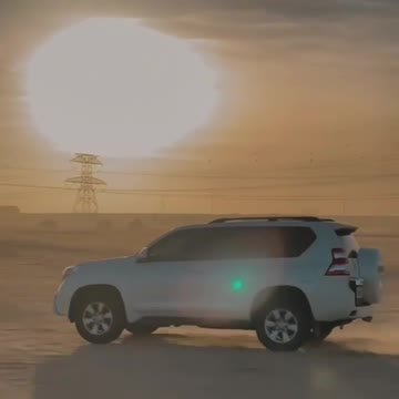 Off-roading 4x4 Toyota land cruiser